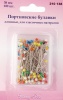 210138 Булавки портновские  длинные, для эласт.материалов, 100 шт