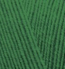 Lanagold Fine цв.118- зеленая трава (5 шт) 49%- шерсть/ 51%- акрил 100г/ 390м