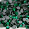 Стразы стекло без клея SS10 EMERALD (144 шт)