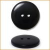 73111 Пуговица 11мм 2пр.- потайная Черный глянец(100шт)		