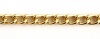 К1107 Цепь алюминиевая, 15,3х10 мм (10 м) (золото)