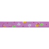 Косая бейка 'Шарики' 15мм*5м (100% хб) (сиреневый)