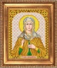 Рисунок на ткани бисером БЛАГОВЕСТ арт.И-5194 Св.Эмилия 13,5х17 см