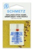 Иглы вышивальные двойные  130/705H-E ZWI №75/3.0, 1шт. "Schmetz"