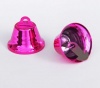 Колокольчик, набор 2 шт, 3 см, цвет фуксия