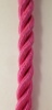 Шнур витой 7мм*32,9м малиновый 134
