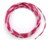62225008 Проволока металл., двухцв. 2мм, 2м красный Glorex