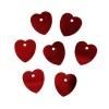 Пайетки "сердечки" (3 красный) 10*10мм 10г