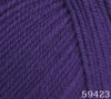 Пряжа Dolce Merino цв.59423 - фиолетовый (10шт) 50% микрофибра,50% шерсть мериноса 230 м/100г