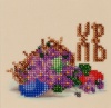 Б-0073 Набор для вышивания бисером 'Бисеринка' 'Пасхальная', 12*12 см 