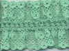 96760 Кружево на резинке 40 мм, 25 м (31 мятный)