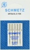 Иглы джерси для плоскошов.и оверлок SUK CF ELx705 №80 5шт "Schmetz" хром