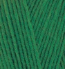 Lana gold 800 цв.118 -зеленая трава (5шт) 49% шерсть/51% акрил/ 100 гр. /730 м