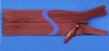 Молния потайная Т2 30см 073 бордовый (YKK)