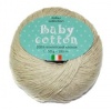 Пряжа Baby Cotton 03- Бежевый (10шт) (180м/50г,100% египетский хлопок)