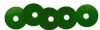 Пайетки плоские (4 зеленый) 6мм 10г