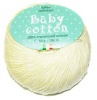 Пряжа Baby Cotton 10- Кремовый (10шт) (180м/50г,100% египетский хлопок)