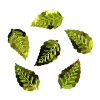 Пайетки "листочки" (10 св.-зелёный) 13х25мм, 10гр./уп.