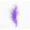 Перо индейки 10-15см фиолетовый (5шт/уп) 