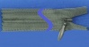 Молния потайная Т2 40см 183 серый (YKK)
