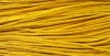 Шнур вощеный 1,2мм  (желтый) С001 (20м)