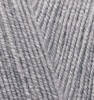 Lanagold Fine цв.200- серый (5 шт) 49%- шерсть/ 51%- акрил 100г/ 390м