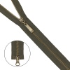 Молния (2 зам.,Т5) - 80 см металл-антик (078 т.хаки)