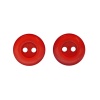 0310-2011 Пуговица 18L (11мм) 2пр. (C171 красный) (10шт)