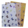 Фетр листовой 'Бабочки' 1,0мм 180гр 20х30см 3 шт/упак 