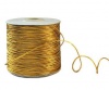 Шнур металлик  (20м) 4мм (золото)