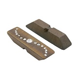 DK5-238-10 Пуговица 77L(50мм) (2шт) (коричневый)