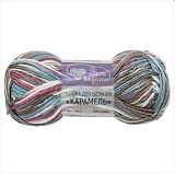 Пряжа "Карамель" (01 секционный) (6шт) 100% акрил 50гр/150м