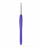 24R30X Крючок для вязания 3мм*14см с резиновой ручкой Hobby&Pro