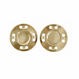 ГДЖ13799 Кнопка магн.20мм Золото 02 (4шт)