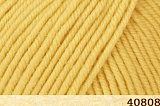 Sensational (40808 желтый) 100% мериносовая шерсть,83 м/50 гр (10шт)