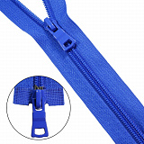 Молния витая Т7 2 замка 120см (115 василек) (2шт)