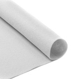 Фетр в рулоне жесткий 1мм 100см 660 белый (1м) Мастери Сама Пенза
