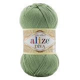 Diva (5шт) цв.852- полынь 100% микрофибра акрил /100г/350м