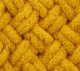 Пряжа Puffy 02 шафран (5шт) 100% ПЭ 100г/9,2м