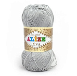 Diva (5шт) цв.168- св.серый 100% микрофибра акрил /100г/350м