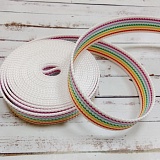 Лента стропа 30мм 10-44116/30 белый/мульти (5м)