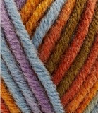 Superlana Maxi Batik цв.7794(5шт) 75%-акрил /25%-шерсть 100г/100м