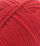 Пряжа BELLA100 56- красный  100г/360м 100% хлопок (5шт)