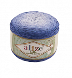 Bella Ombre batik цв.7407 синий (2шт) 100%- хлопок 250г/900м 