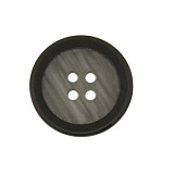 0313-1493B Пуговица 18мм (C914 серый) (10шт)