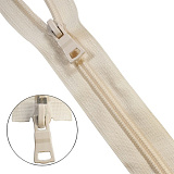 Молния витая Т7 2 замка 120см (571 молочный) (2шт)