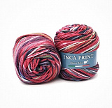 Пряжа Inca print (104) 40% альпака,35% шерсть,25% акрил, 200м/50г (10шт)(Filatura di crosa)