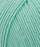 Cotton Gold цв.15- вод.зелень (5шт) 55% хлопок - 45% акрил 100г/330м