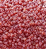 Бисер 12/0 20г (105 красный/прозрачный) МС