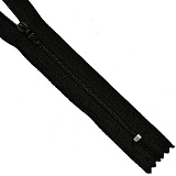 Молния брючная Т4 16см №322 черный (10шт) автомат